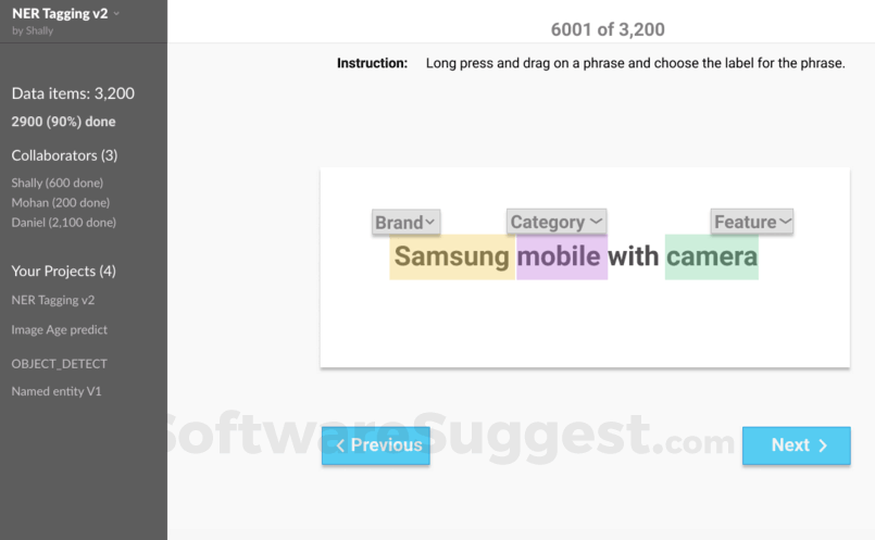 Dataturks Screenshot1